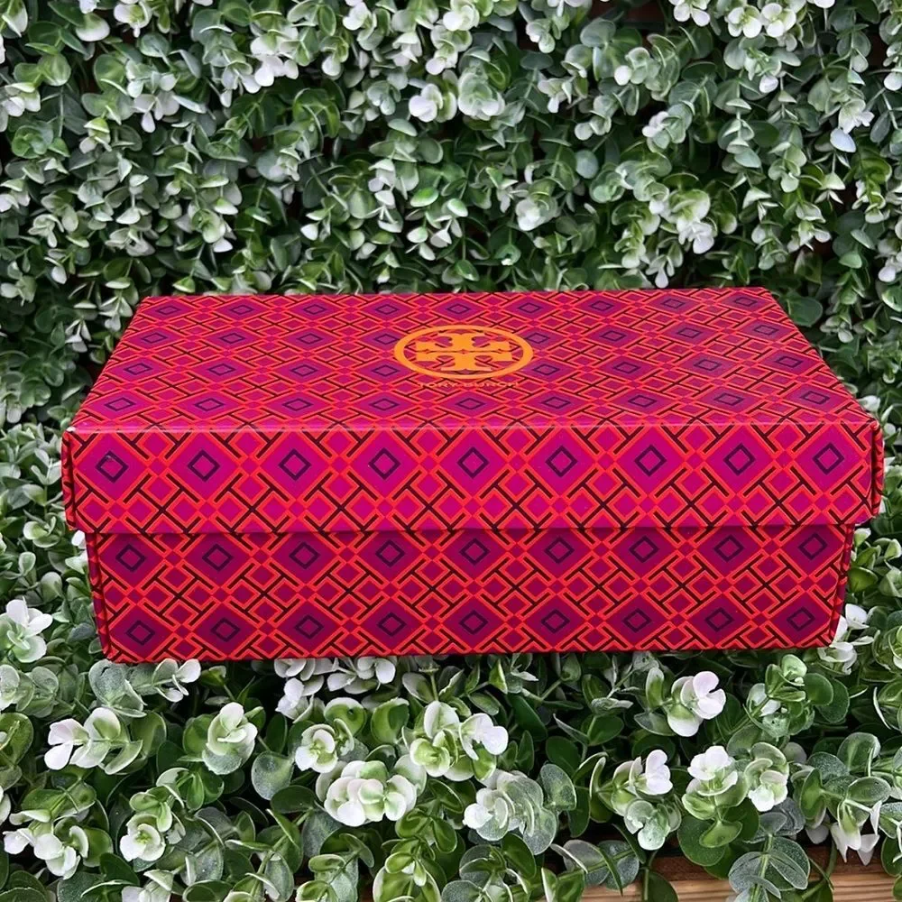 Tory Burch Shoe Box with Tissue Paper Gift Box / Decor